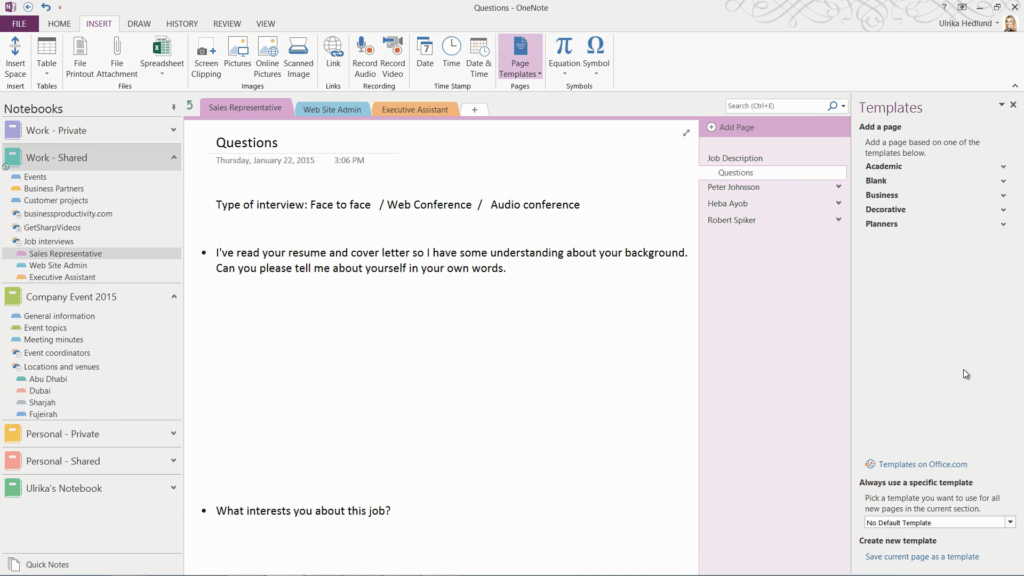 how to use onenote for sermon preparation